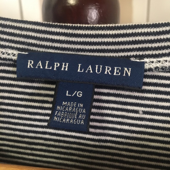 Ralph Lauren Polo Striped Top - Picture 2 of 3
